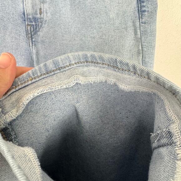 Levi's | Light Wash High Waisted Crop Flare Jeans ALTERED - Picture 7 of 9